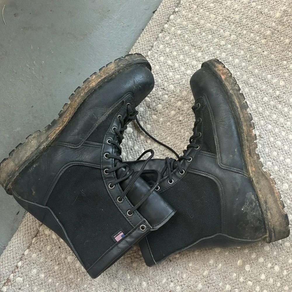 Danner Acadia 21210 Black Goretex 8 Duty Boots Men's Size 12.5